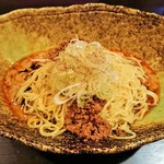 汁なし担担麺 くにまつ - 汁なし坦坦麺辛さ×1