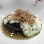 鮨旬美西川 - 茄子の揚げ浸し