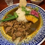 大衆中遊華食堂 八戒 - 生ラムクミン炒めカリィ