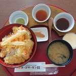 Bansei Onsen - チーズサーモン丼 1,080円(税込)