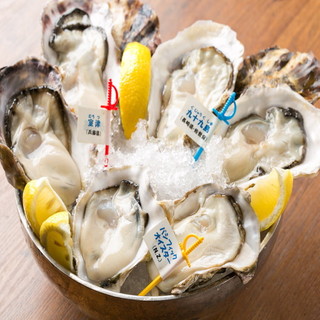 【全国各地から産地直送】新鮮な牡蠣や魚介が当店の自慢！