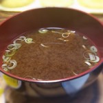 味処 叶 - 豆腐の味噌汁