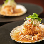 新中国料理HARAKAWA - ホタテガーリック蒸し