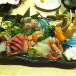喜Raku - お刺身盛り合わせ
