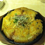 喜Raku - 鉄板ギョーザ喜Raku風　680円