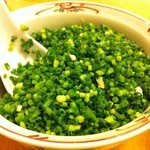 九一郎 - ポン酢に入れるネギ！山ほどいただけます♪