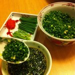 九一郎 - ネギもポン酢も贅沢に♪