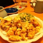 九一郎 - 河豚のから揚げ！ど迫力♪