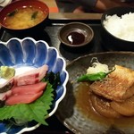 茅ヶ崎 海ぶね - 刺身と煮魚御膳