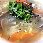 ナチュラルキッチン せさみ - 症状や季節に合わせて毎月変わる薬膳スープ！鮭に酒粕の効いたポカポカスープ。