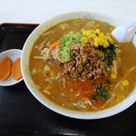 城東食堂 - 味噌ラーメン650円