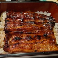 美濃吉 京王新宿店 - [料理] うな重 (蓋を取った所) 全景♪Ｗ