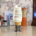 マルカンビル大食堂 - ソフトクリーム