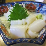 鳥政 - イカ刺し