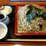 そば処 大和 - もり（大盛り）のり付き