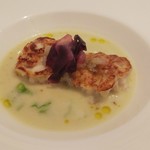 カランク - 白子とラディッキオ ブルーチーズ