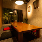 Basara Yoshitake - 個室掘りごたつ式座敷。4～5名席