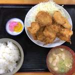 鶏焼屋 - 2019/10/30
            チキンカツ定食 増量 450円