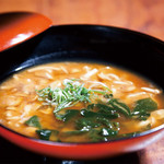 Nameko miso soup (red soup)