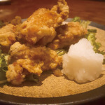 Deep-fried young chicken with grated ponzu sauce