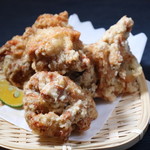 Kunsei Okinawa Ryourikabira Tei - シークワーサーがけ自家製 鶏の唐揚げ
