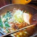 麺酒場 でめきん - 勝浦担々麺