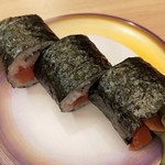 すし江戸 - サーモン巻