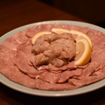 焼肉 静龍苑 - タン塩とミノ塩