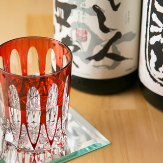 The sake selection is unique to the proprietress who loves local sake◎