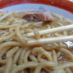 麺でる - 断面