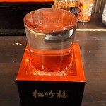 どん - 特別純米　残草蓬莱　900円　升からもこぼれそう