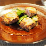 レストラン ツジ - メイン 豚の香草パン粉焼き