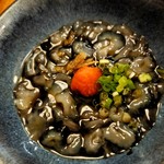 Sumibiyaki Toriuo - 清水川産　活なまこ酢