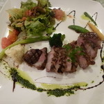 スペインの高級食材　イベリコ豚のグリル　