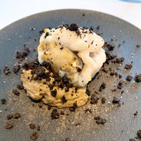Cuisine Franco-japonaise Matsushima - ⑤仮屋産ハモと海老のポルチーニピューレ