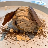Cuisine Franco-japonaise Matsushima - ⑨自家製丹波栗の渋皮煮モンブラン