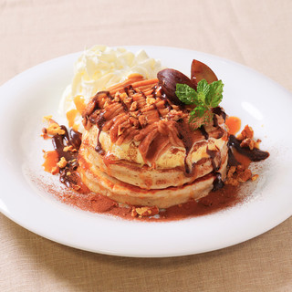 月毎に代わるマンスリーパンケーキ！