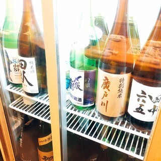 毎日入れ替わる日本酒