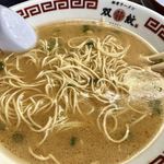 双喜紋 - 替玉投入後のラーメン