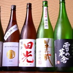 おばんざい ふじまさ - 日本酒集合