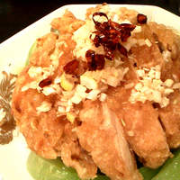 味の中華 羽衣 銀座本店 - 地鶏の唐揚