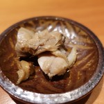 すし 喜邑 - （2019年9月）蛤の燻製オイル漬け