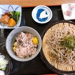 蕎麦の舎 いじら - ざる蕎麦定食