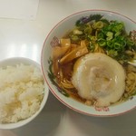 博多ラーメン味の蔵 - 平日ランチの税込500円尾道ラーメンセット