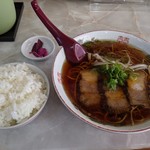 Kohan - ランチのＡセット
                      醤油ラーメン＋ライス　825円