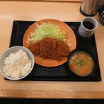 かつや - このシンプルな盛りは好ましい