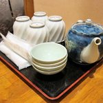 Semmi Shoku Sai Usagawa Suisan - お茶はセルフで