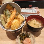 Hakata Tempura Yamaya - ■やまみ天丼 1200円(内税)■