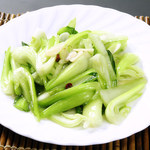 Stir-fried bok choy