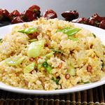 Shark fin spicy fried rice